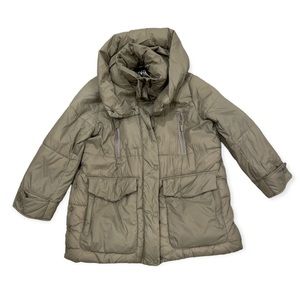 Zara TRF heat pwr extreme oversized light puffer jacket